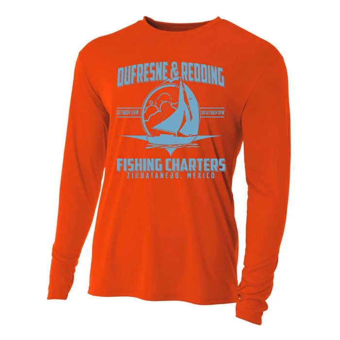 Dufresne And Redding Fishing Charters Zihuatanejo Mexico Cooling Performance Long Sleeve Crew