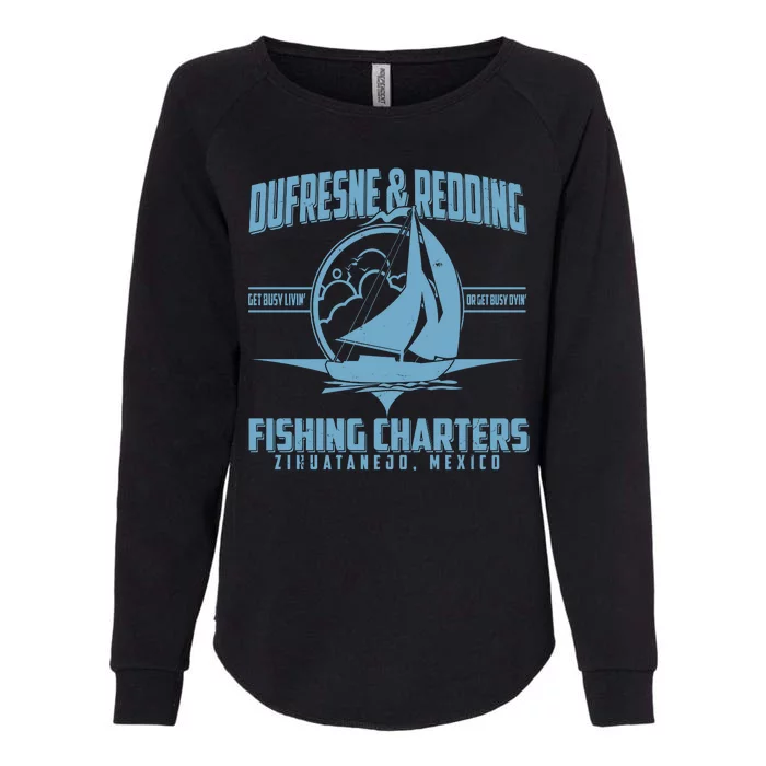 Dufresne And Redding Fishing Charters Zihuatanejo Mexico Womens California Wash Sweatshirt