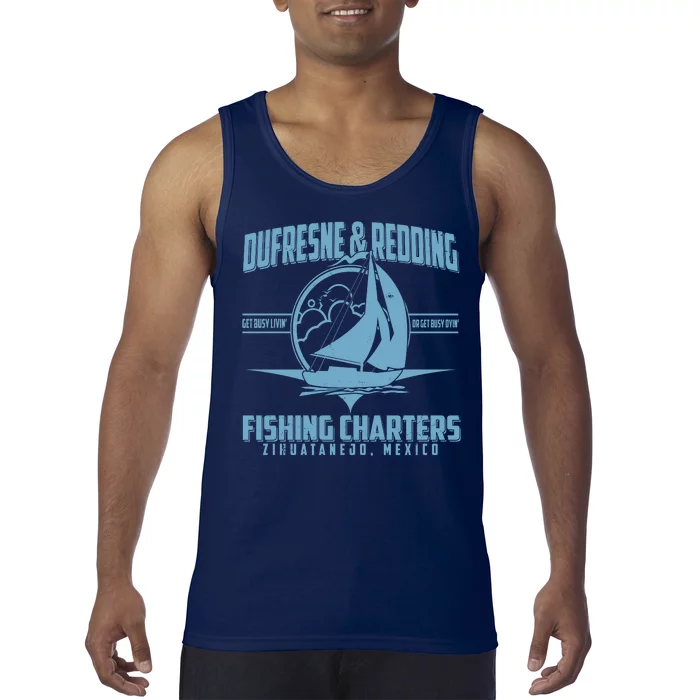 Dufresne And Redding Fishing Charters Zihuatanejo Mexico Tank Top