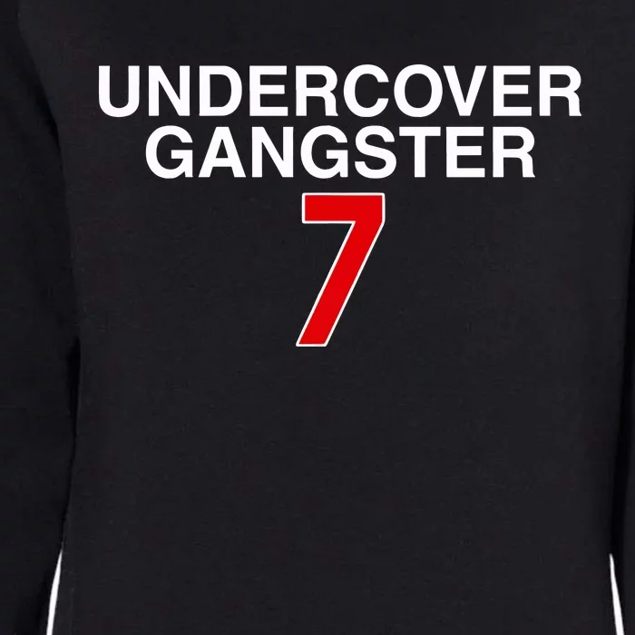 DansbyS Undercover Gangster Womens California Wash Sweatshirt