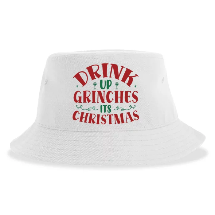 Drink Up Grinches Its Christmas Sustainable Bucket Hat