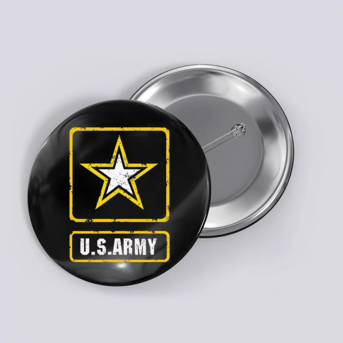 Distressed U.S.Army Logo Vintage US Military Button