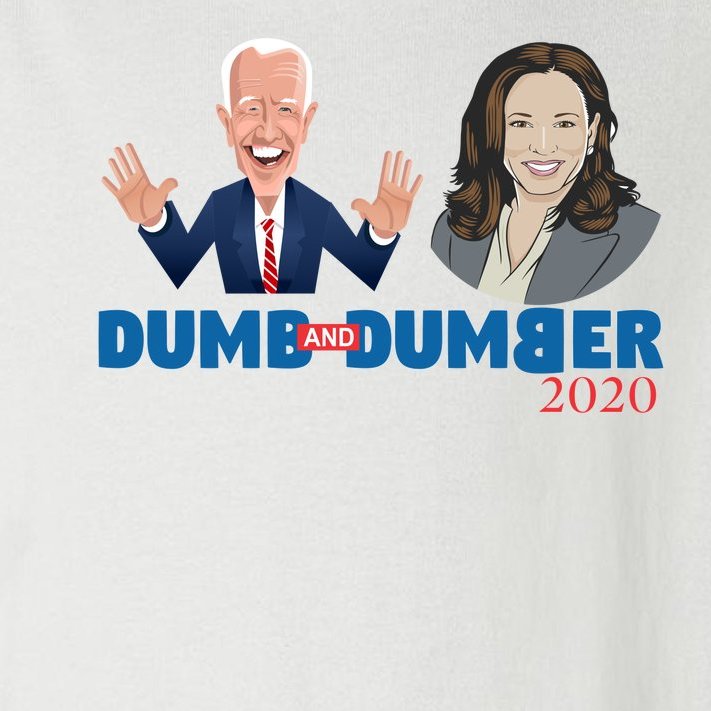 Dumb and Dumber 2020 Joe Biden Kamala Harris President Funny Toddler Long Sleeve Shirt