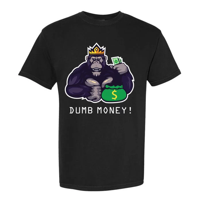 Dumb Money Ape Garment-Dyed Heavyweight T-Shirt