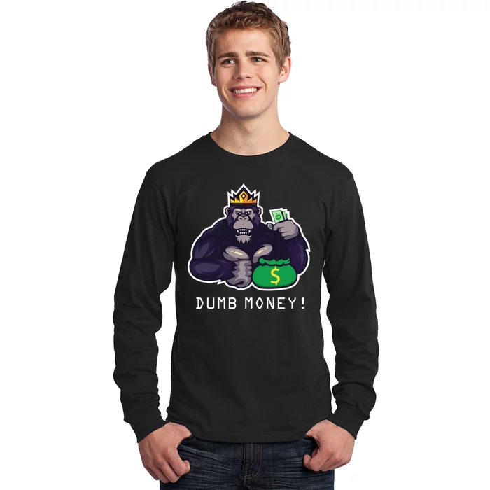 Dumb Money Ape Long Sleeve Shirt