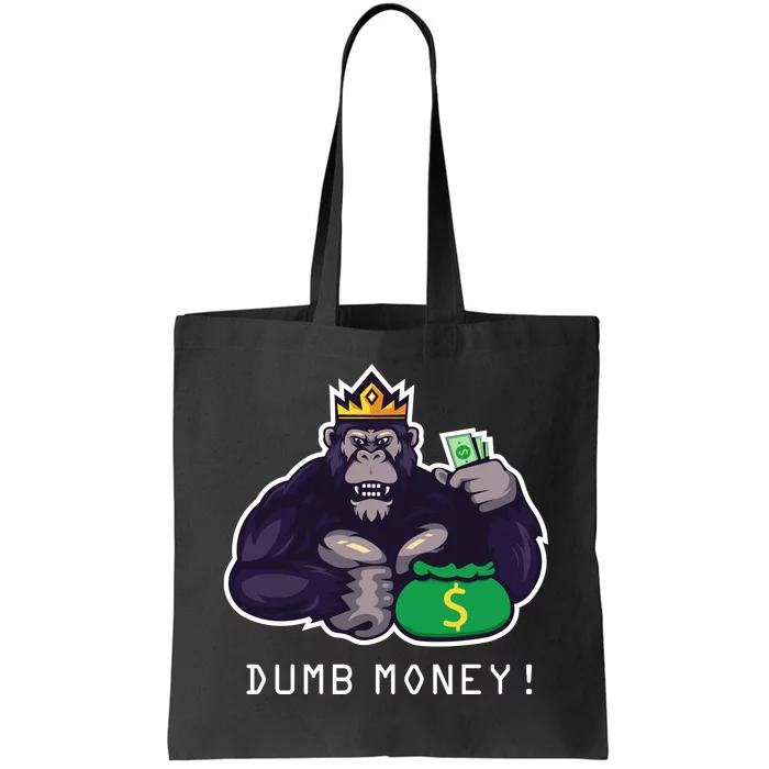 Dumb Money Ape Tote Bag