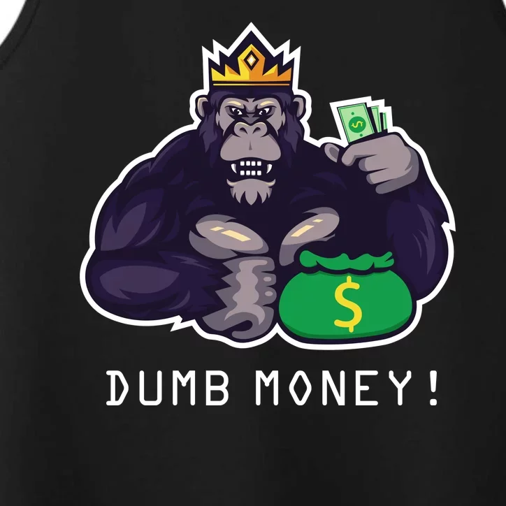 Dumb Money Ape Performance Tank