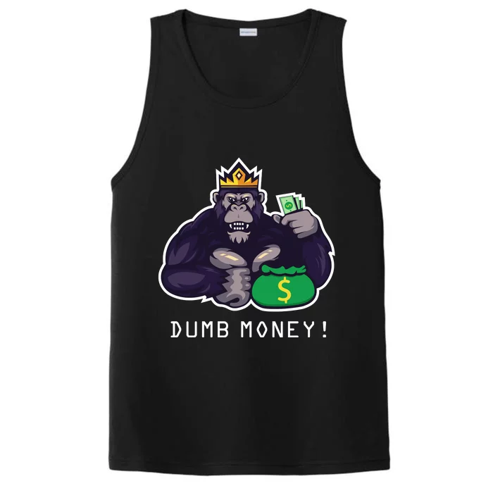 Dumb Money Ape Performance Tank