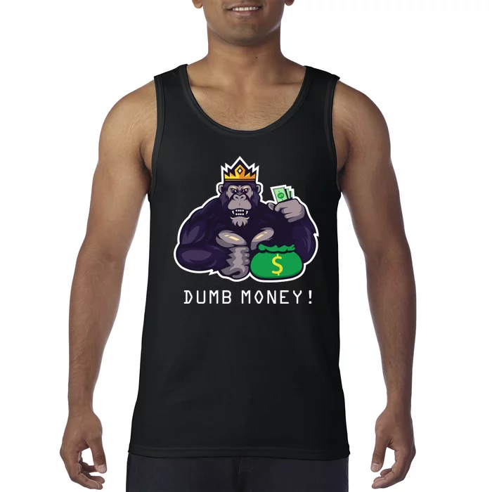 Dumb Money Ape Tank Top