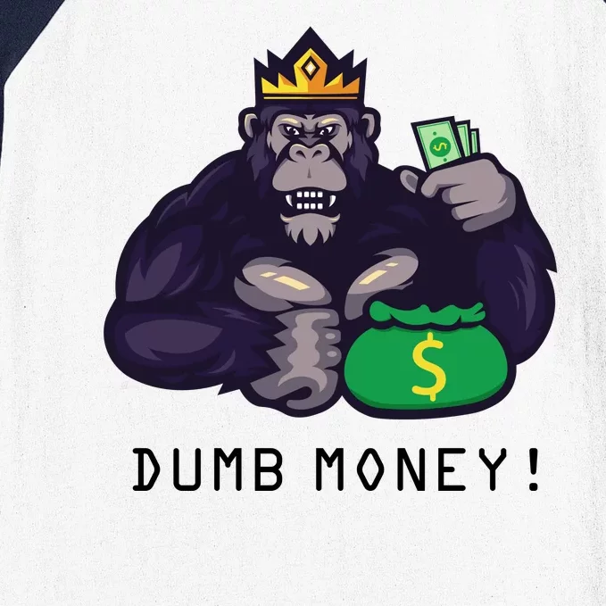 Dumb Money Ape Baseball Sleeve Shirt