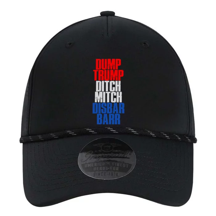 Dump Trump Ditch Mitch Disbar Barr Performance The Dyno Cap