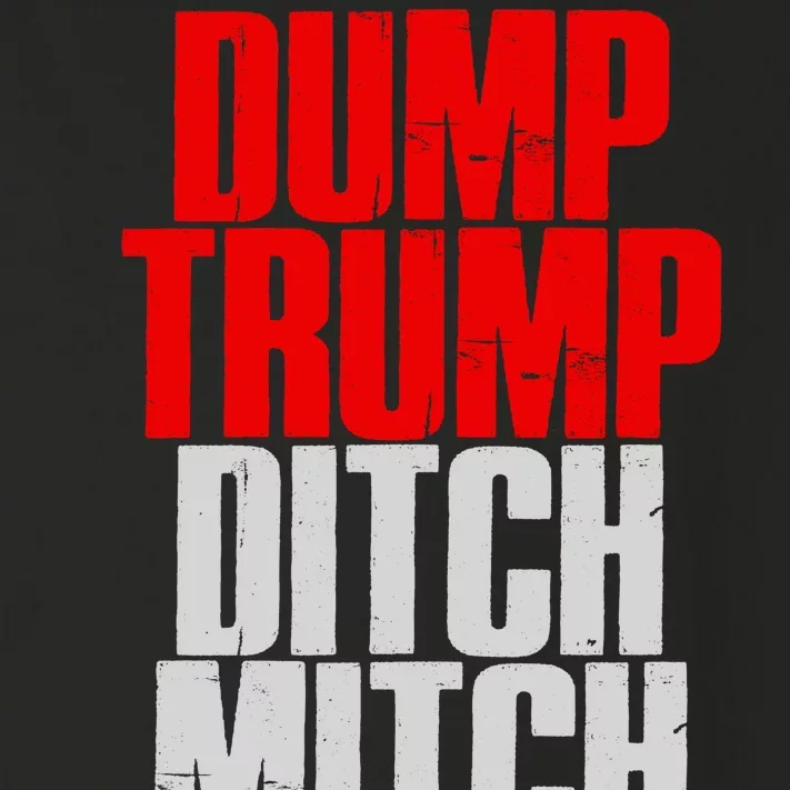 Dump Trump Ditch Mitch Disbar Barr Toddler Long Sleeve Shirt