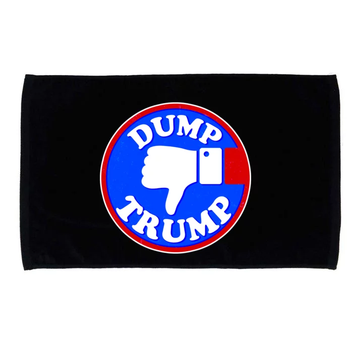 Dump Trump Emblem Microfiber Hand Towel