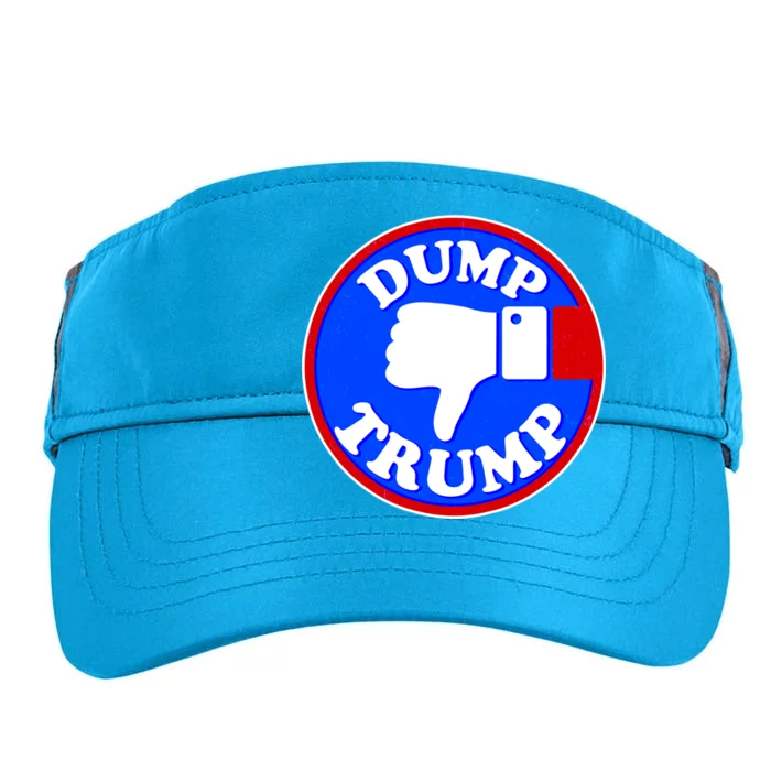 Dump Trump Emblem Adult Drive Performance Visor