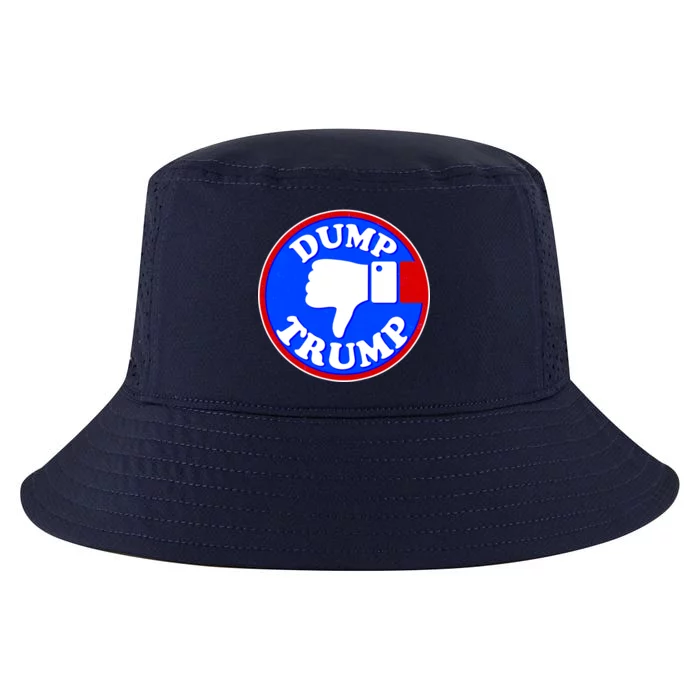 Dump Trump Emblem Cool Comfort Performance Bucket Hat