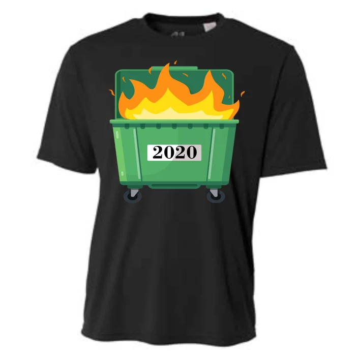 Dumpster Fire 2020 Sucks Worst Year Cooling Performance Crew T-Shirt