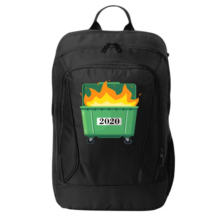 Dumpster Fire 2020 Sucks Worst Year City Backpack