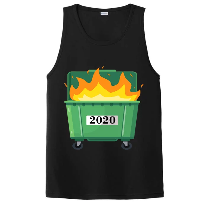 Dumpster Fire 2020 Sucks Worst Year Performance Tank