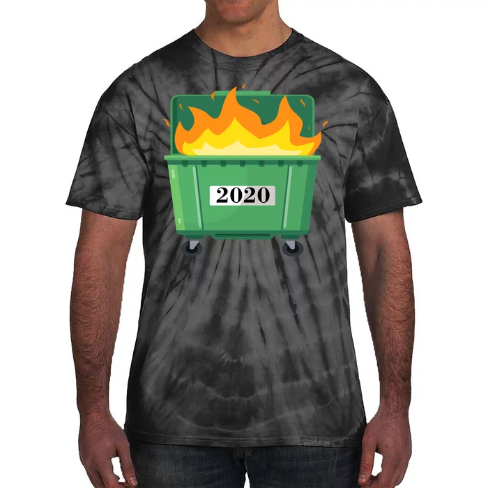 Dumpster Fire 2020 Sucks Worst Year Tie-Dye T-Shirt