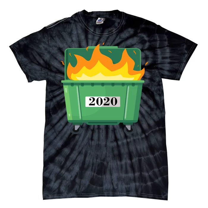 Dumpster Fire 2020 Sucks Worst Year Tie-Dye T-Shirt