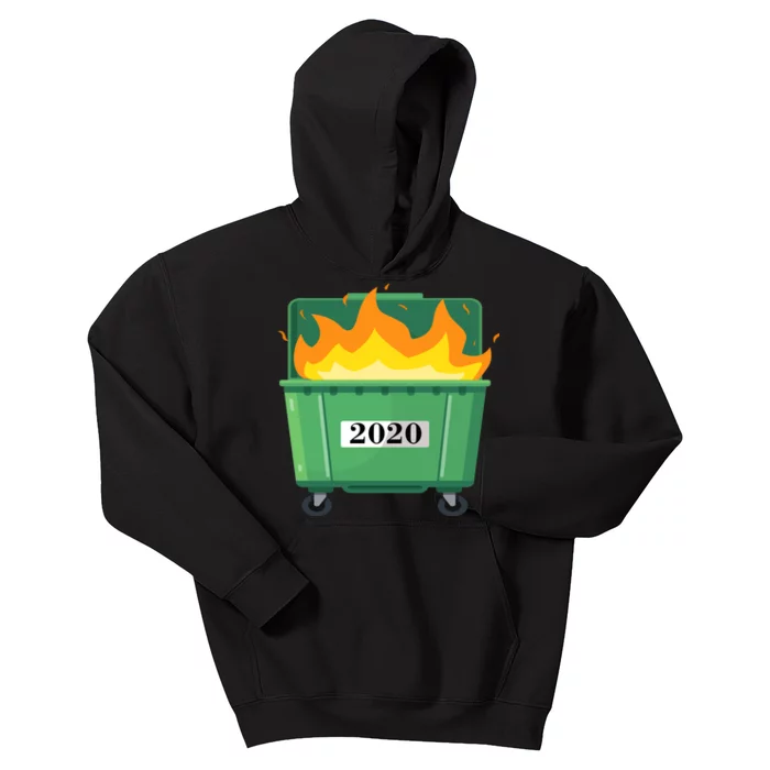 Dumpster Fire 2020 Sucks Worst Year Kids Hoodie