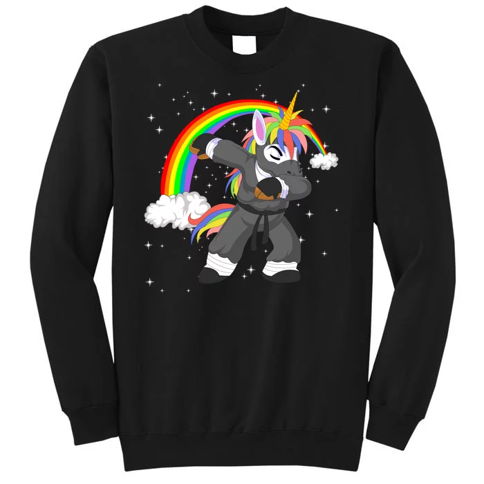 Dabbing Unicorn Ninja Tall Sweatshirt