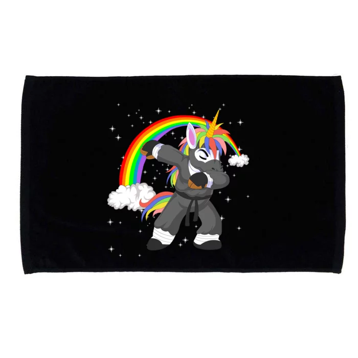 Dabbing Unicorn Ninja Microfiber Hand Towel