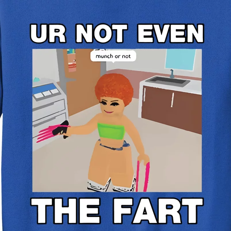 Dippytees Ur Not Even The Fart Ice Spice Tall Sweatshirt