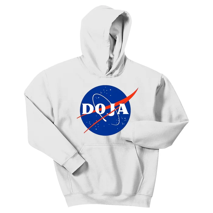 Doja Universe Nasa Blue Doja Cat Kids Hoodie