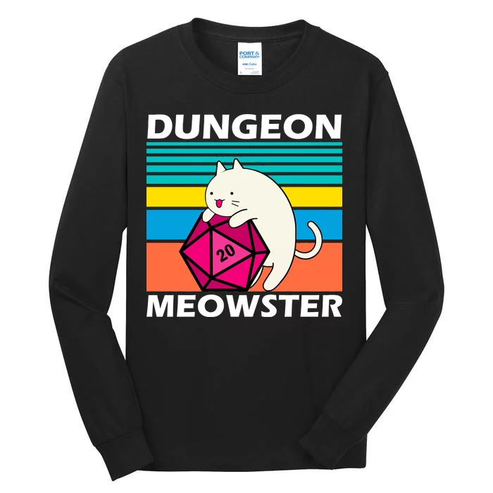 Dungeon Meowster Tall Long Sleeve T-Shirt