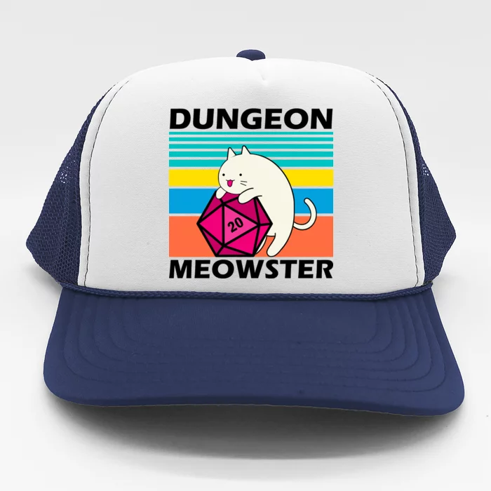 Dungeon Meowster Trucker Hat