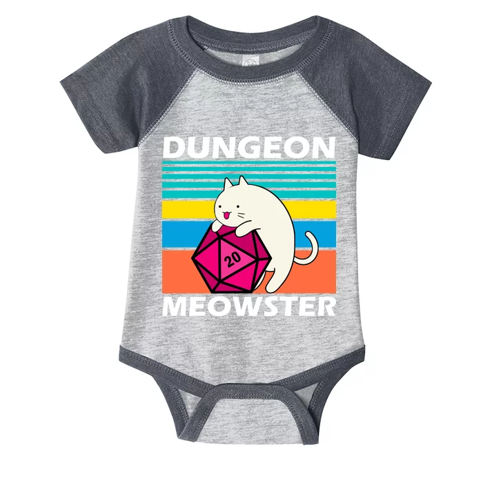 Dungeon Meowster Infant Baby Jersey Bodysuit