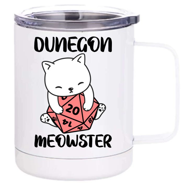 Dungeon Mewoster Front & Back 12oz Stainless Steel Tumbler Cup