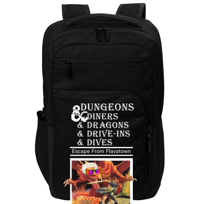 Dungeons & Diners & Dragons & Drive-Ins & Dives Impact Tech Backpack