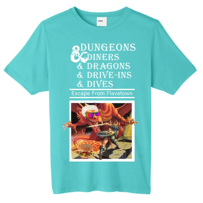 Dungeons & Diners & Dragons & Drive-Ins & Dives ChromaSoft Performance T-Shirt