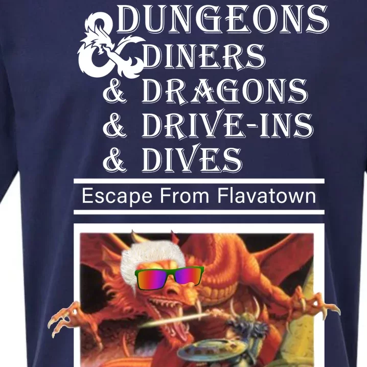 Dungeons & Diners & Dragons & Drive-Ins & Dives Sueded Cloud Jersey T-Shirt