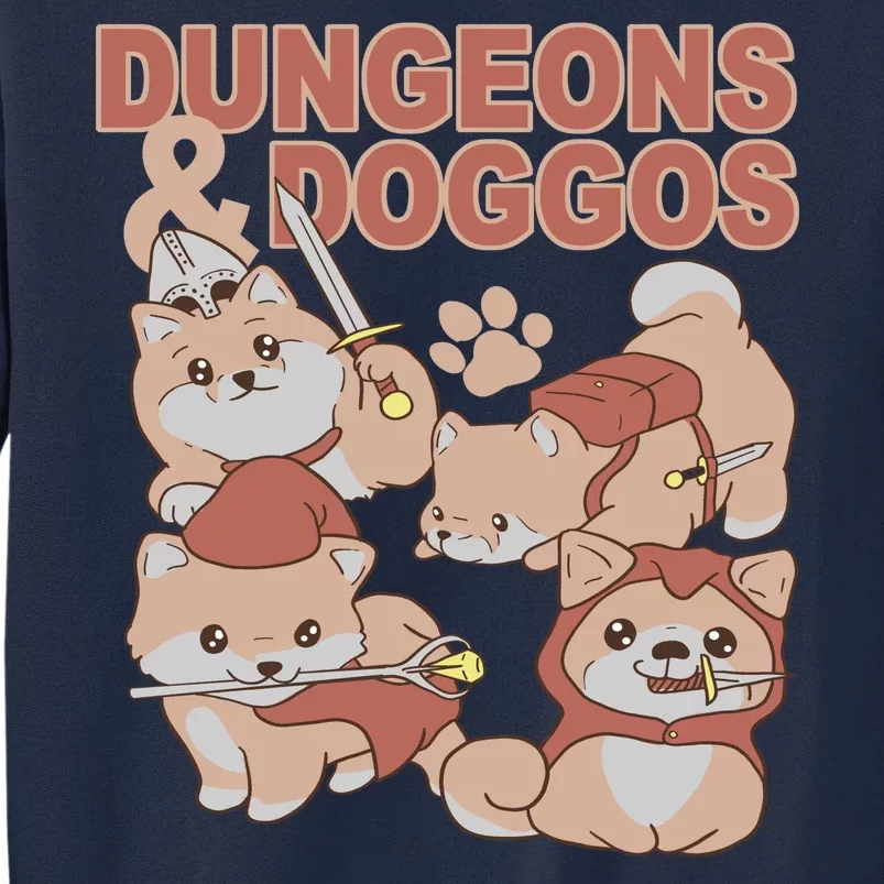 Dungeons & Doggos Cute Tall Sweatshirt