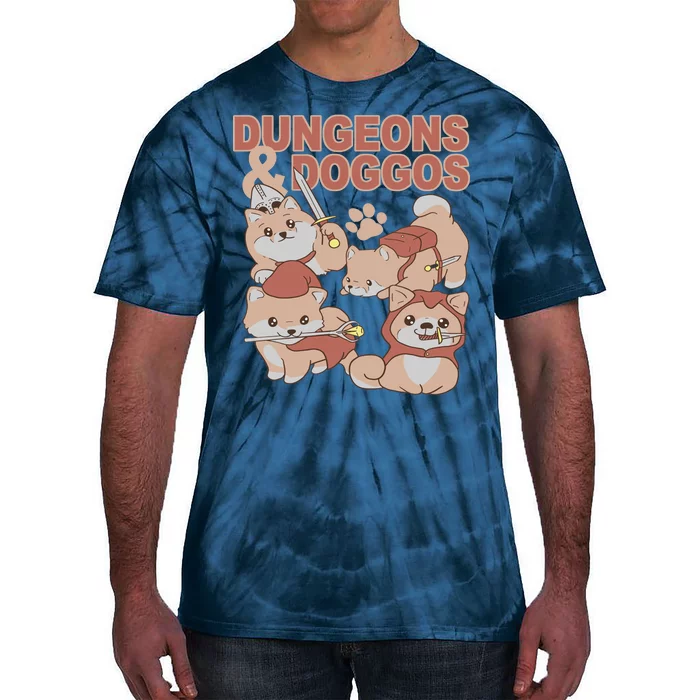 Dungeons & Doggos Cute Tie-Dye T-Shirt