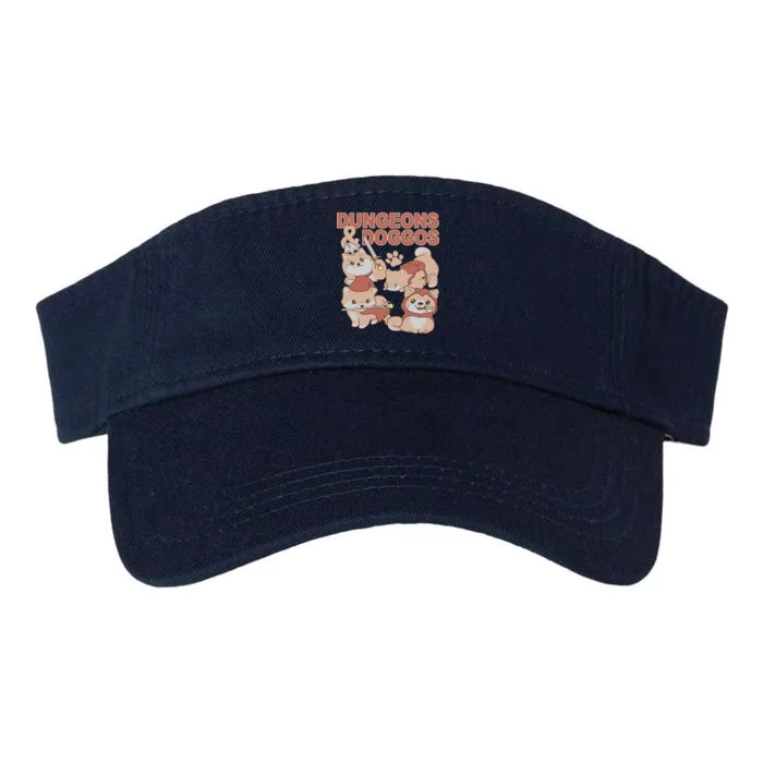 Dungeons & Doggos Cute Valucap Bio-Washed Visor