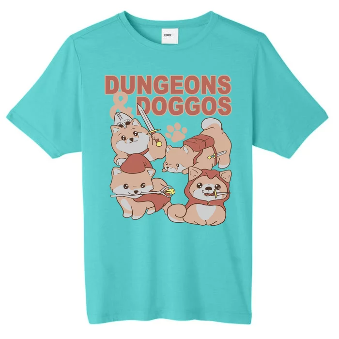 Dungeons & Doggos Cute ChromaSoft Performance T-Shirt