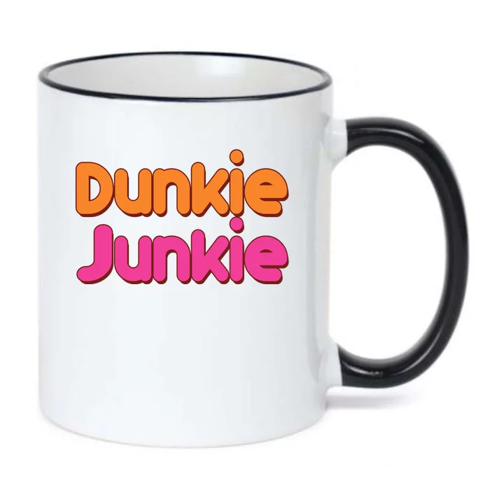 Dunkie Junkie Black Color Changing Mug