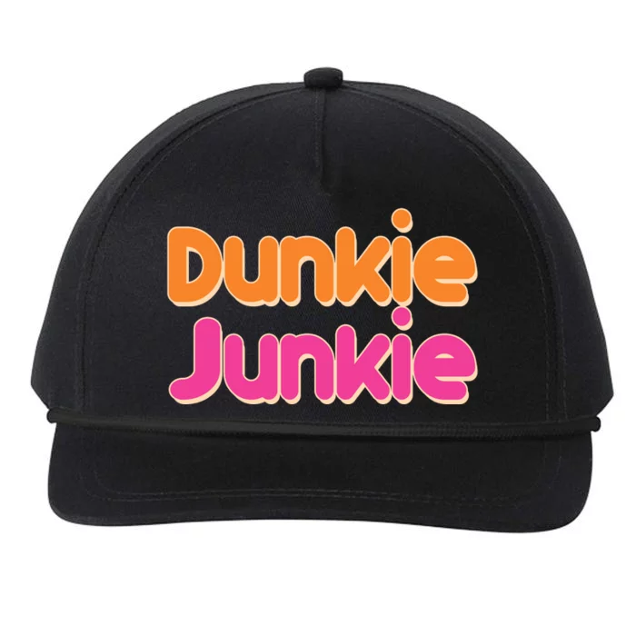 Dunkie Junkie Snapback Five-Panel Rope Hat