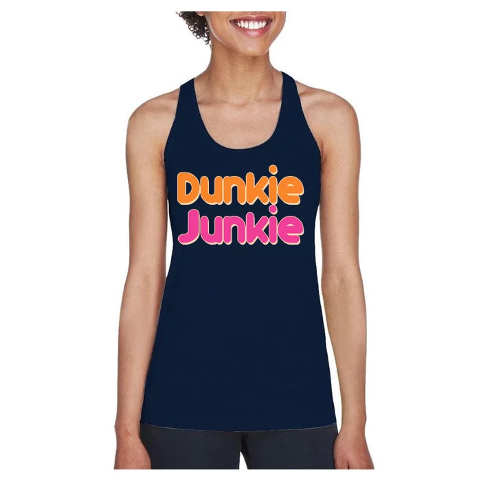 Dunkie Junkie Women's Racerback Tank