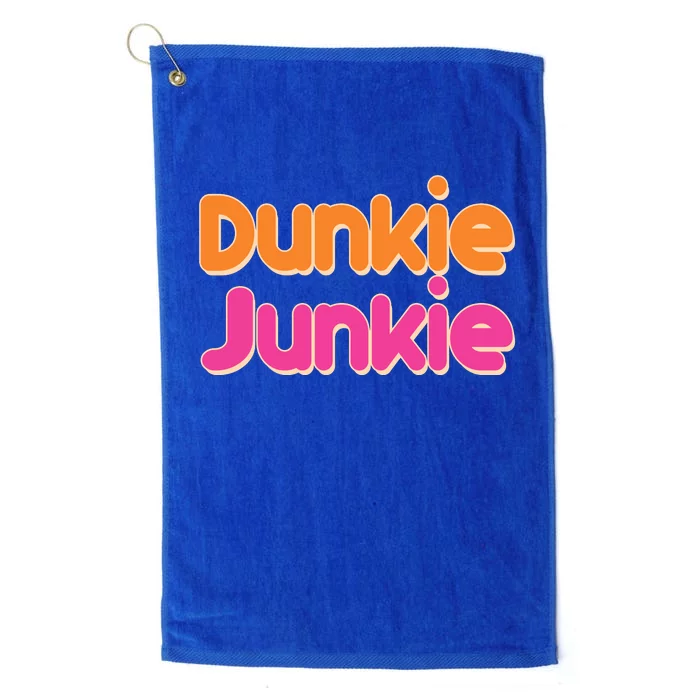 Dunkie Junkie Platinum Collection Golf Towel