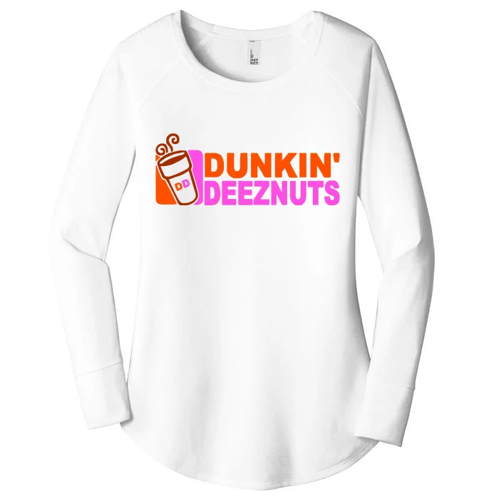 Dunkin Deeznuts Women's Perfect Tri Tunic Long Sleeve Shirt