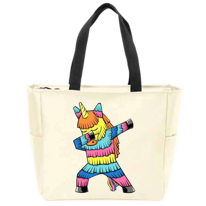 Dabbing Unicorn Pinata - Cinco De Mayo Classic Zip Tote Bag