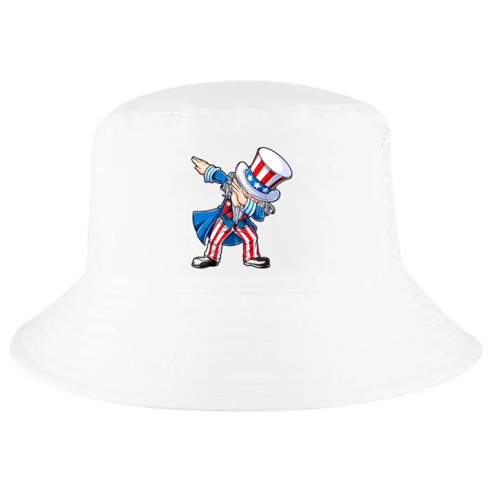 Dabbing Uncle Sam 4th Of July Funny Dab Dance Cool Comfort Performance Bucket Hat