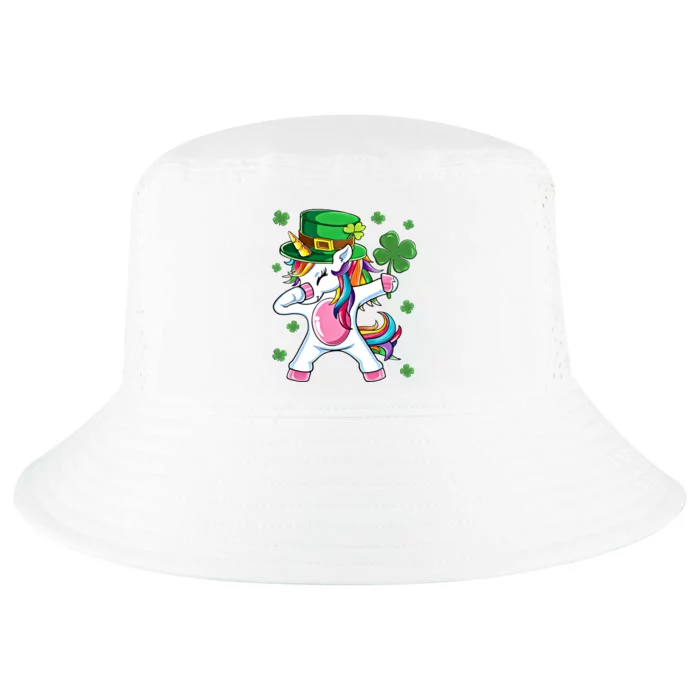 Dabbing Unicorn St Patricks Day Irish Dab Funny Gift Cool Comfort Performance Bucket Hat