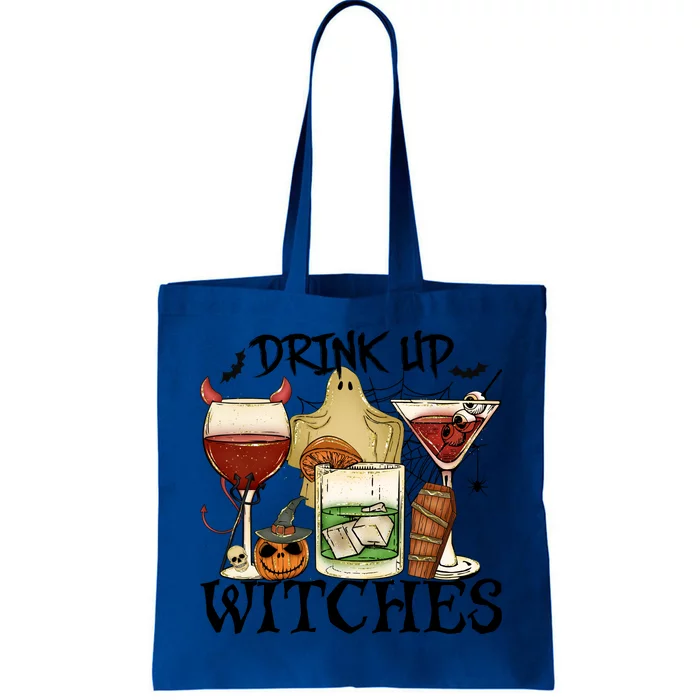 Drink Up Witches Halloween Witch Drinking Party Gift Tote Bag