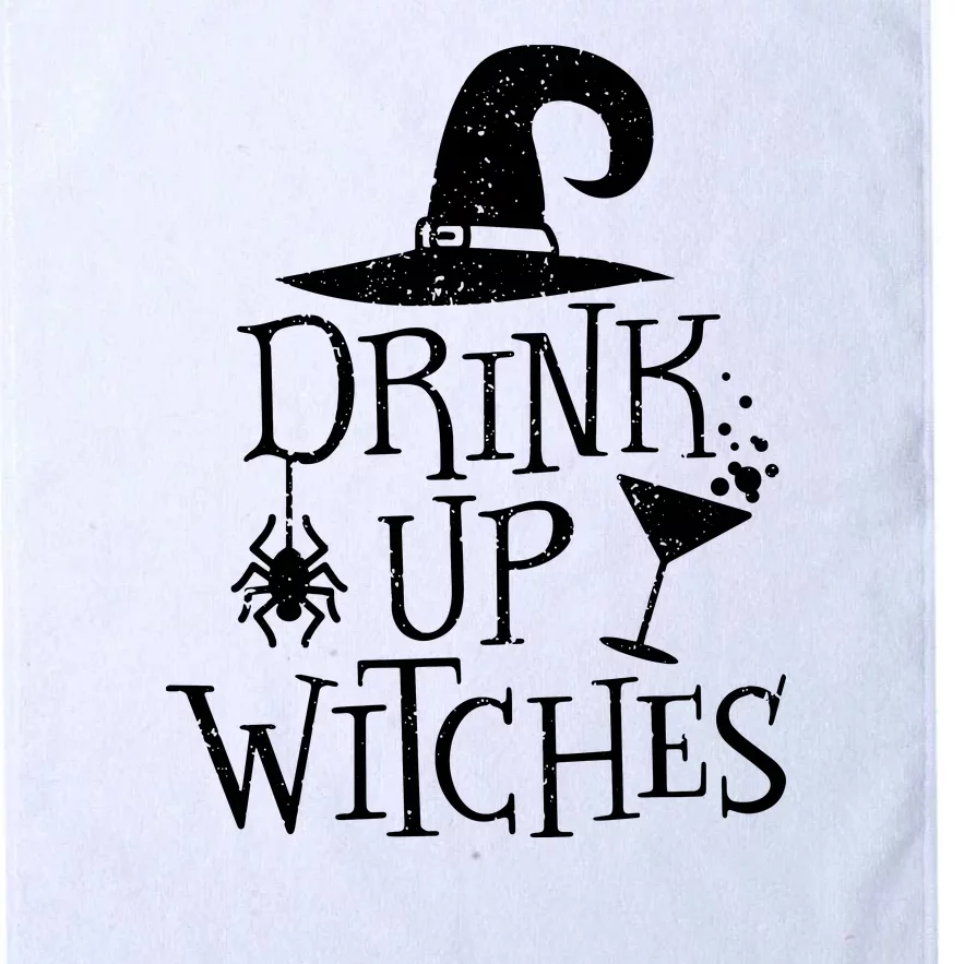 Drink Up Witches Funny Halloween Platinum Collection Golf Towel